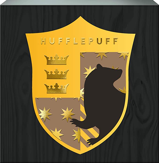 Hufflepuff House (Harry Potter) Shield Block Sign