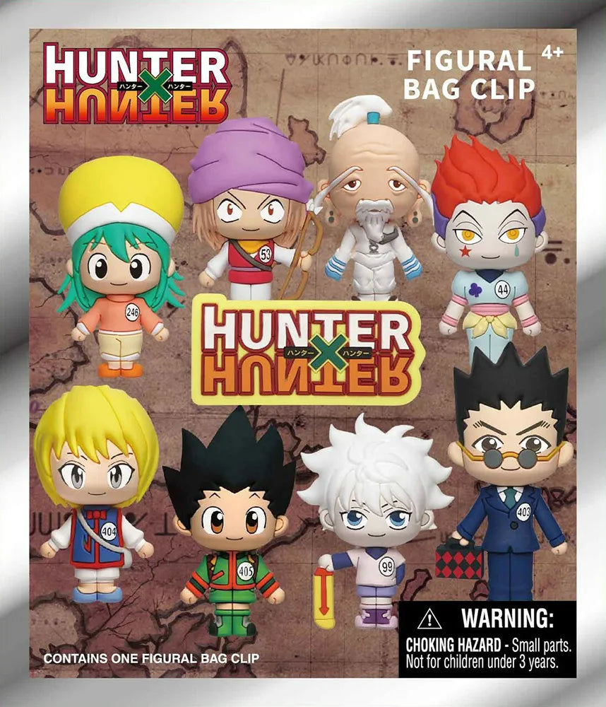 Load image into Gallery viewer, Hunter X Hunter 3D Sculpted Surprise Character Keychain Clip
