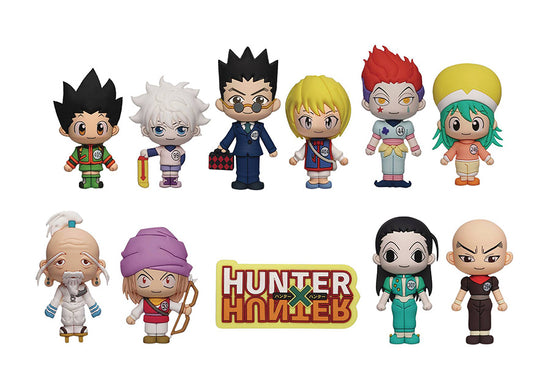 Load image into Gallery viewer, Hunter X Hunter 3D Sculpted Surprise Character Keychain Clip
