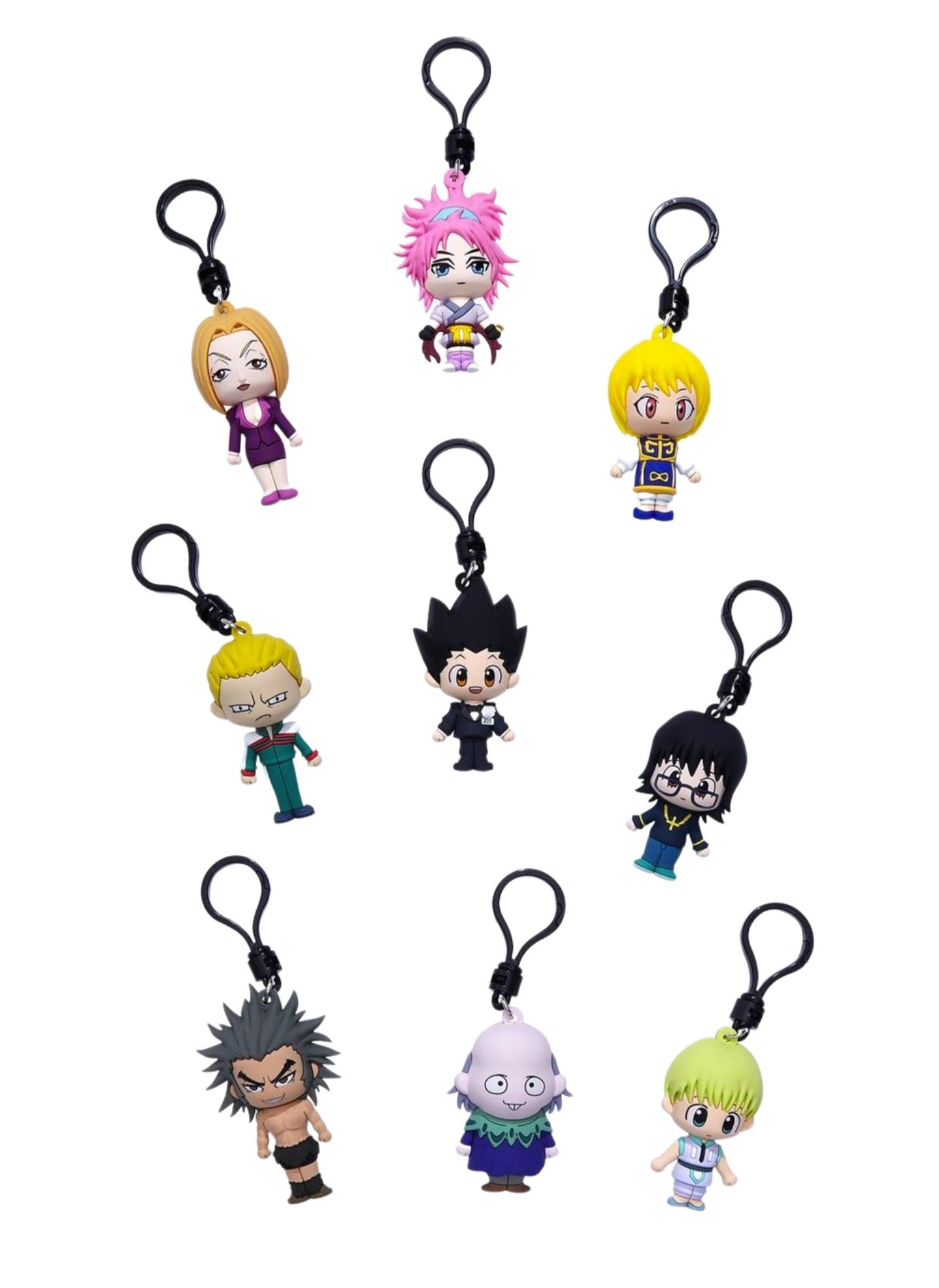 Hunter x Hunter (Series 2) 3D Sculpted Surprise Character Keychain Clip