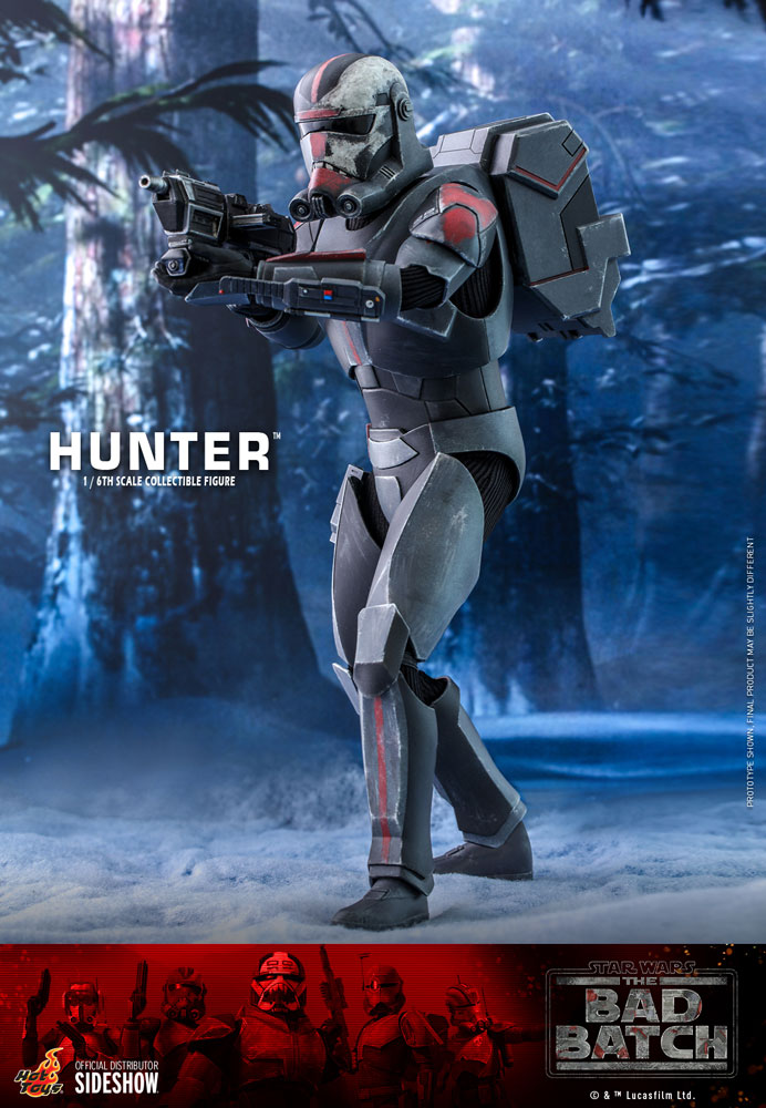 Hunter Star Wars The Bad Batch 1:6 Figure by Hot Toys