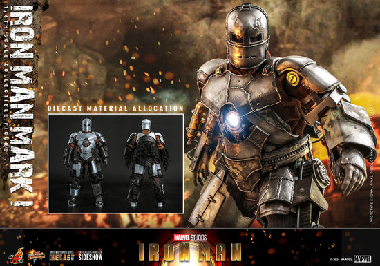 Load image into Gallery viewer, Iron Man Mark I (Collector Edition) Marvel 1:6 Scale Figure by Hot Toys
