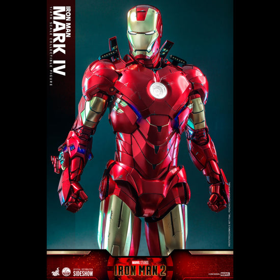 Iron Man Mark IV (Collector Edition) Marvel 1:4 Figure by Hot Toys