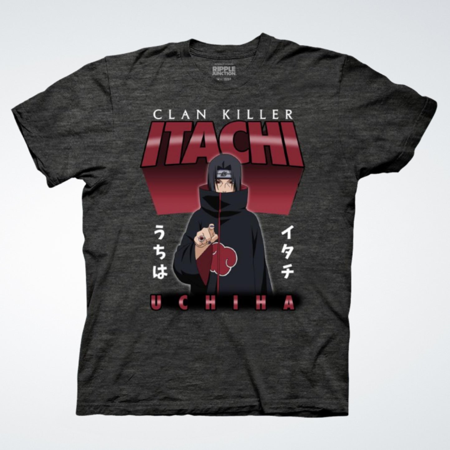 Itachi Uchiha "Clan Killer" (Naruto Shippuden) Heather Grey Unisex Shirt
