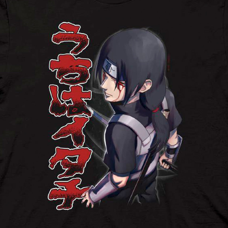 Load image into Gallery viewer, Itachi Uchiha (Naruto Shippuden) Kanji Unisex Shirt

