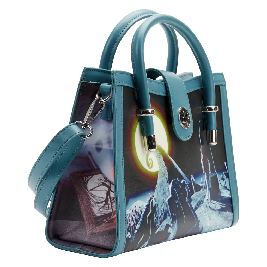 The Nightmare Before Christmas Final Scene Crossbody Bag by Loungefly