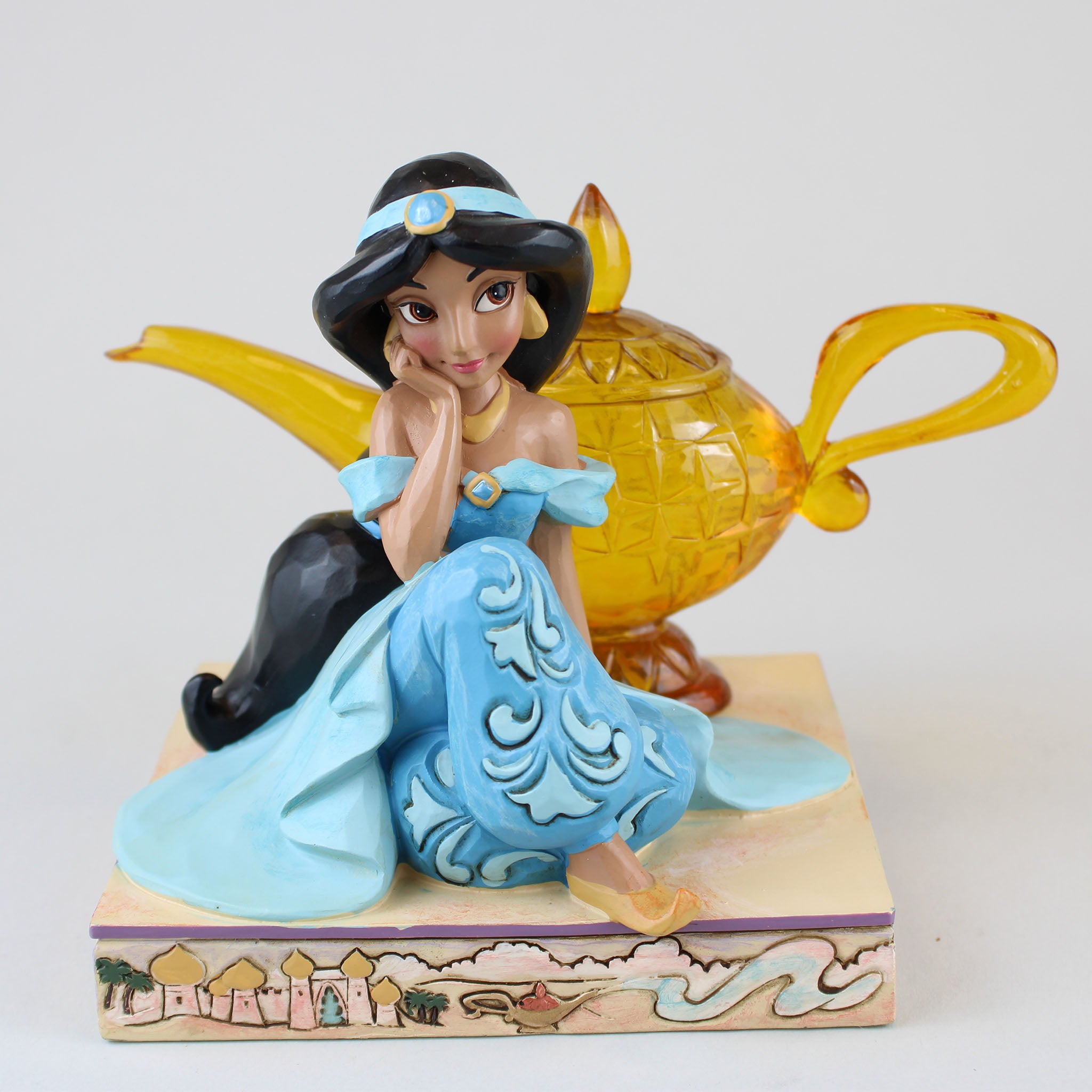 Jasmine And Genie Lamp "Arabian Wishes" Jim Shore Disney Traditions St ...