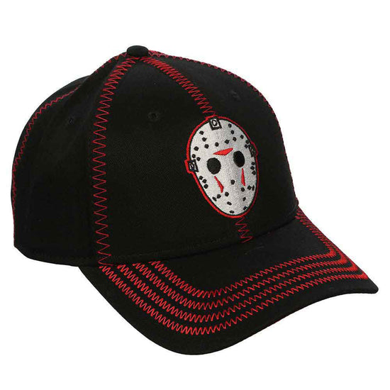 Jason (Friday the 13th) Embroidered Contrast Stitch Hat