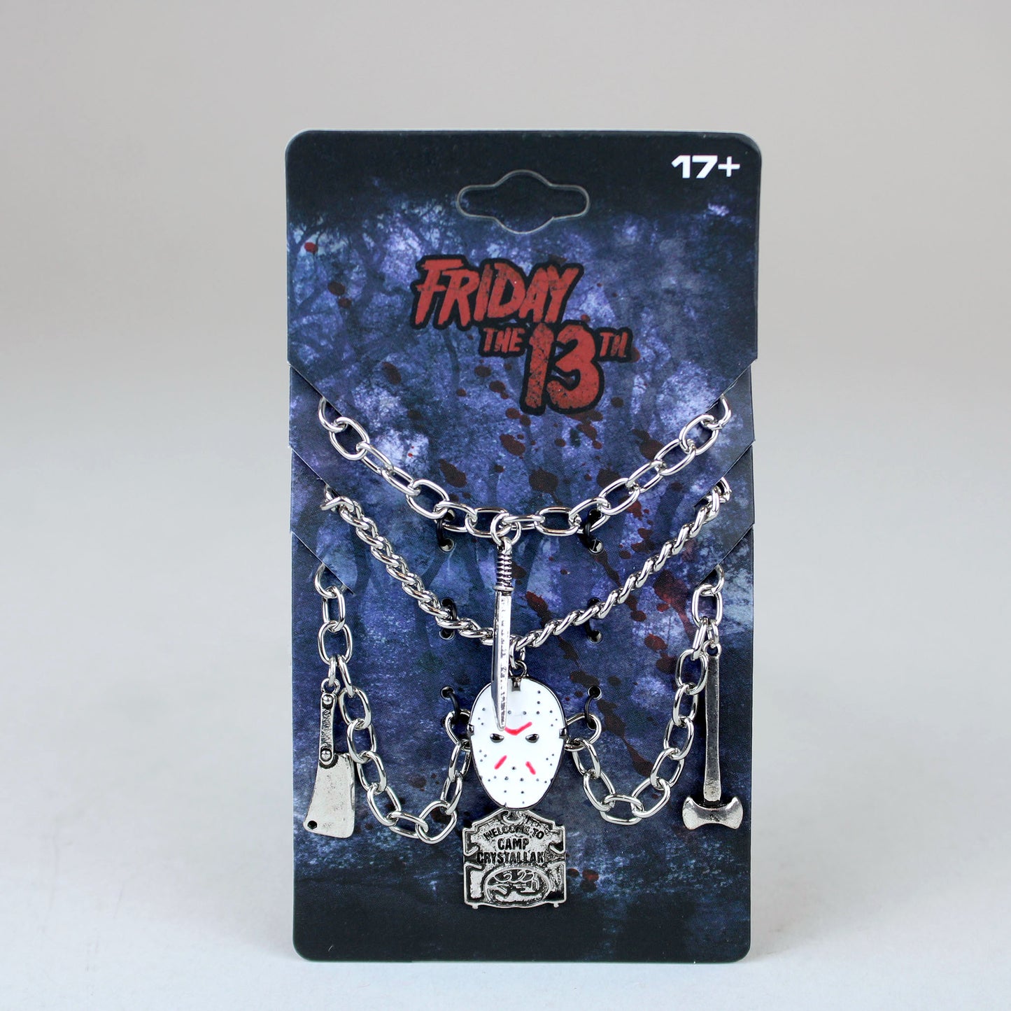 Jason Voorhees (Friday the 13th) Multi Layer Charm Necklace