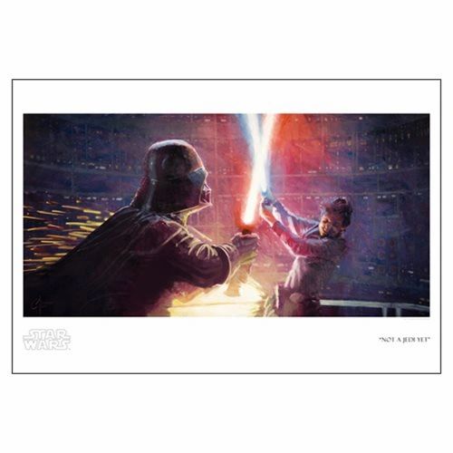 Load image into Gallery viewer, Not A Jedi Yet (Star Wars: The Empire Strikes Back) Premium Art Print
