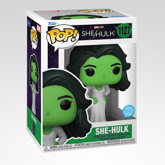 Load image into Gallery viewer, She Hulk in Gala Dress (She-Hulk) Marvel Glitter Funko Pop!
