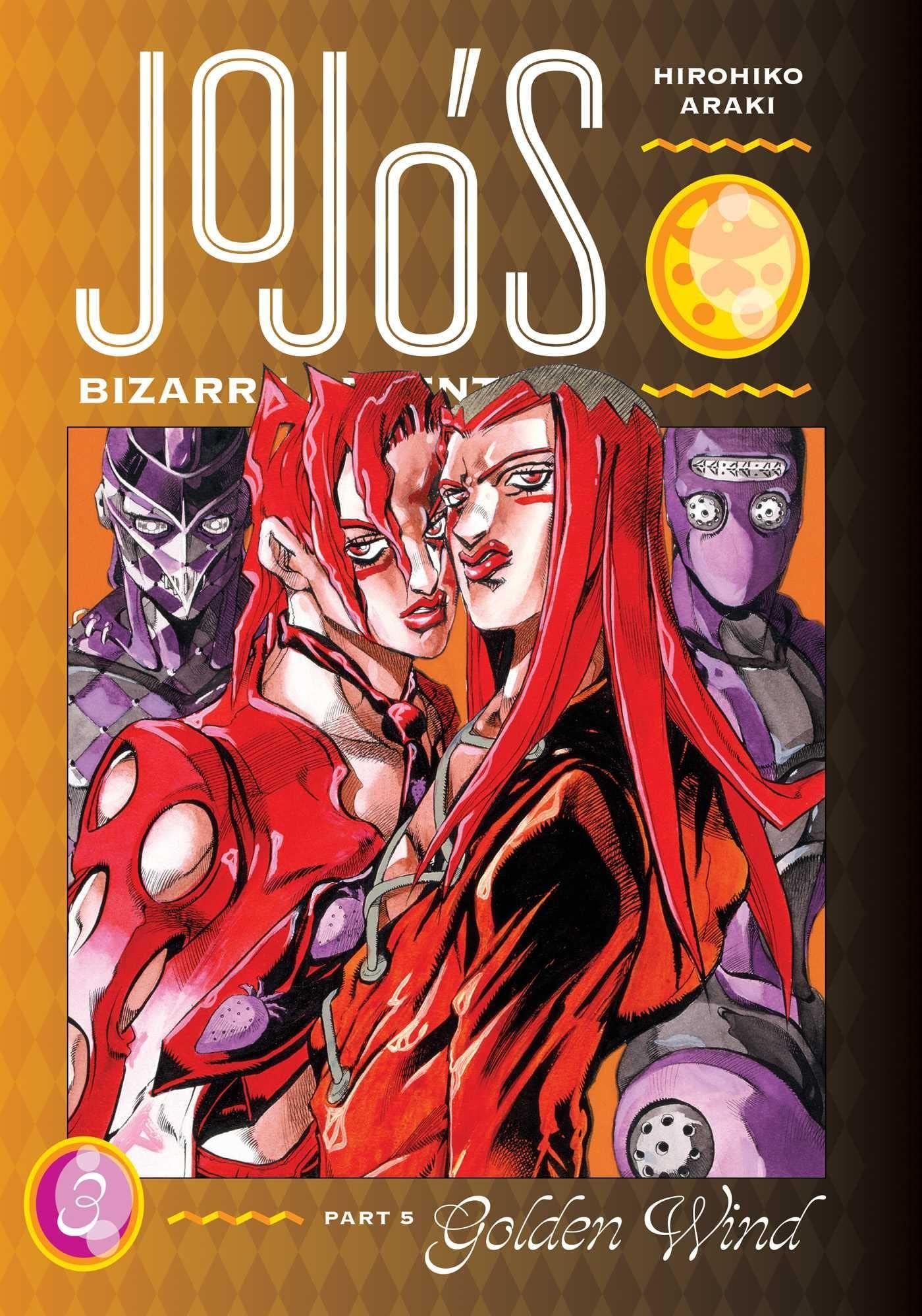 JoJo's Bizarre Adventure Manga Part 5: Golden Wind, Vol. 3 (Hardcover)
