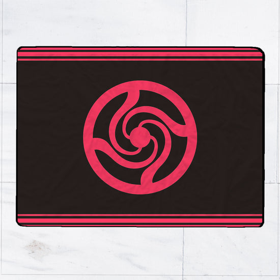 Load image into Gallery viewer, Jujutsu Kaisen High School Emblem 46&amp;quot; by 60&amp;quot; Throw Blanket
