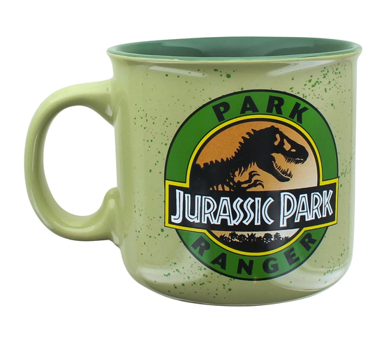 Load image into Gallery viewer, Jurassic Park Ranger 20oz Ceramic Campfire Mug

