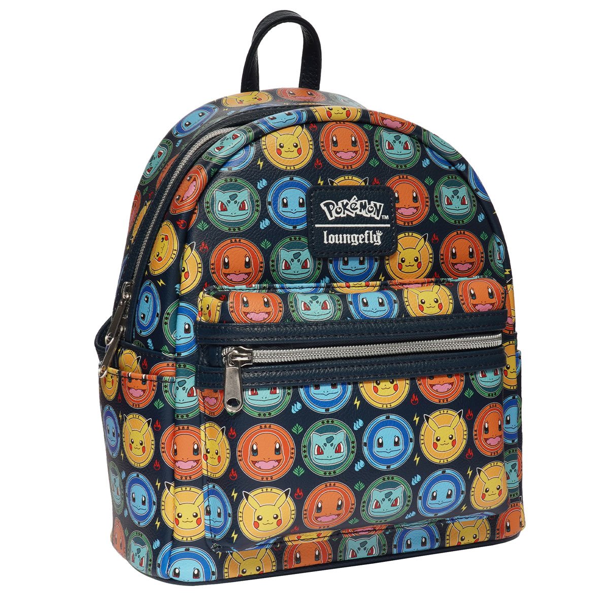 Loungefly Pokémon Starters Pastel All Over Print Mini Backpack