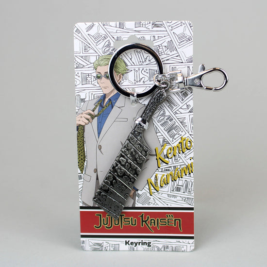 Load image into Gallery viewer, Kento Nanami&amp;#39;s Blunt Sword (Jujutsu Kaisen) Pewter Keychain
