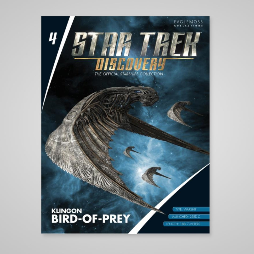 Load image into Gallery viewer, Klingon Bird-of-Prey (Star Trek: Discovery) Model Ship with Magazine Vol. 4

