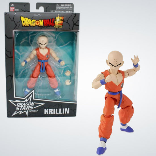 Load image into Gallery viewer, Krillin Dragon Ball Stars Action Figure
