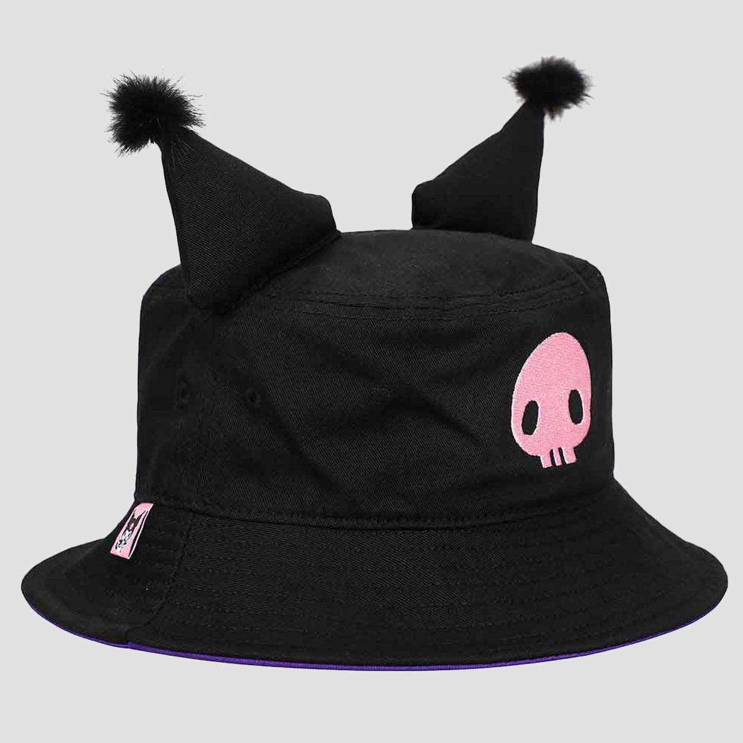 Kuromi (Hello Kitty & Friends) Sanrio Embroidered Cosplay Bucket Hat