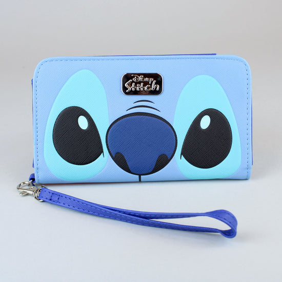 Load image into Gallery viewer, Stitch and Lilo Flowers (Lilo &amp;amp; Stitch) Disney Wristlet Tech Wallet
