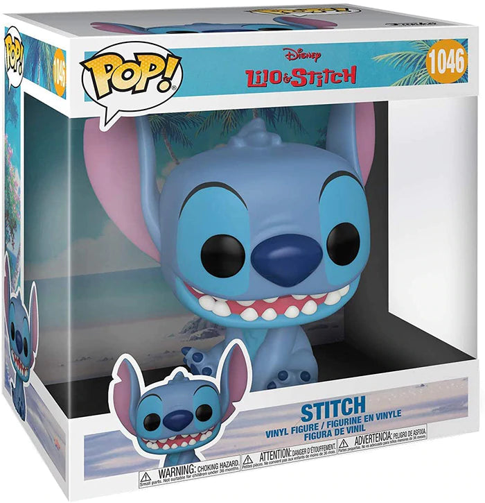 Stitch (Lilo & Stitch) Supersize 10" Disney Jumbo Funko Pop!