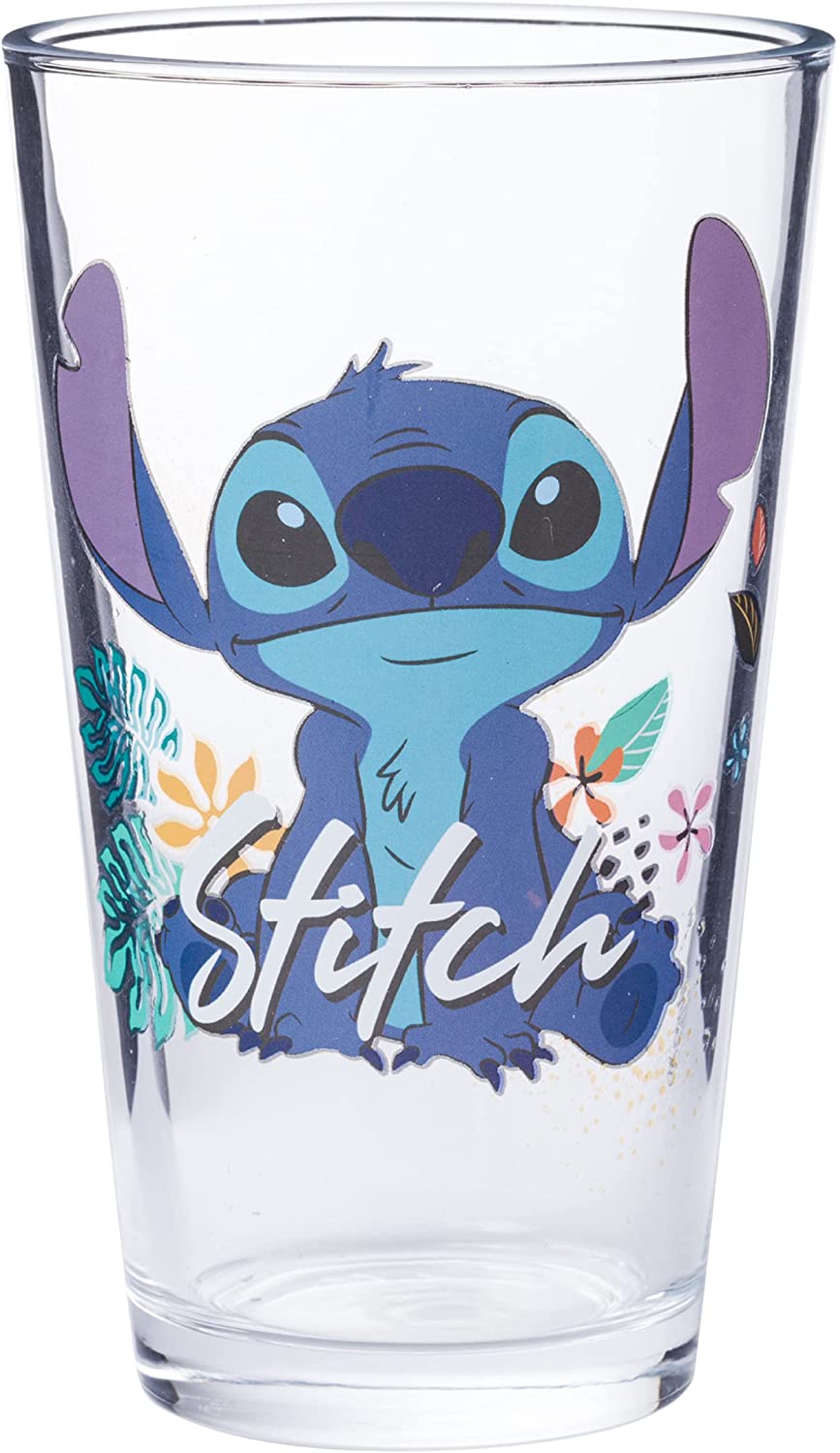 Lilo and Stitch "Chillin" Disney 16oz Set of 4 Glasses