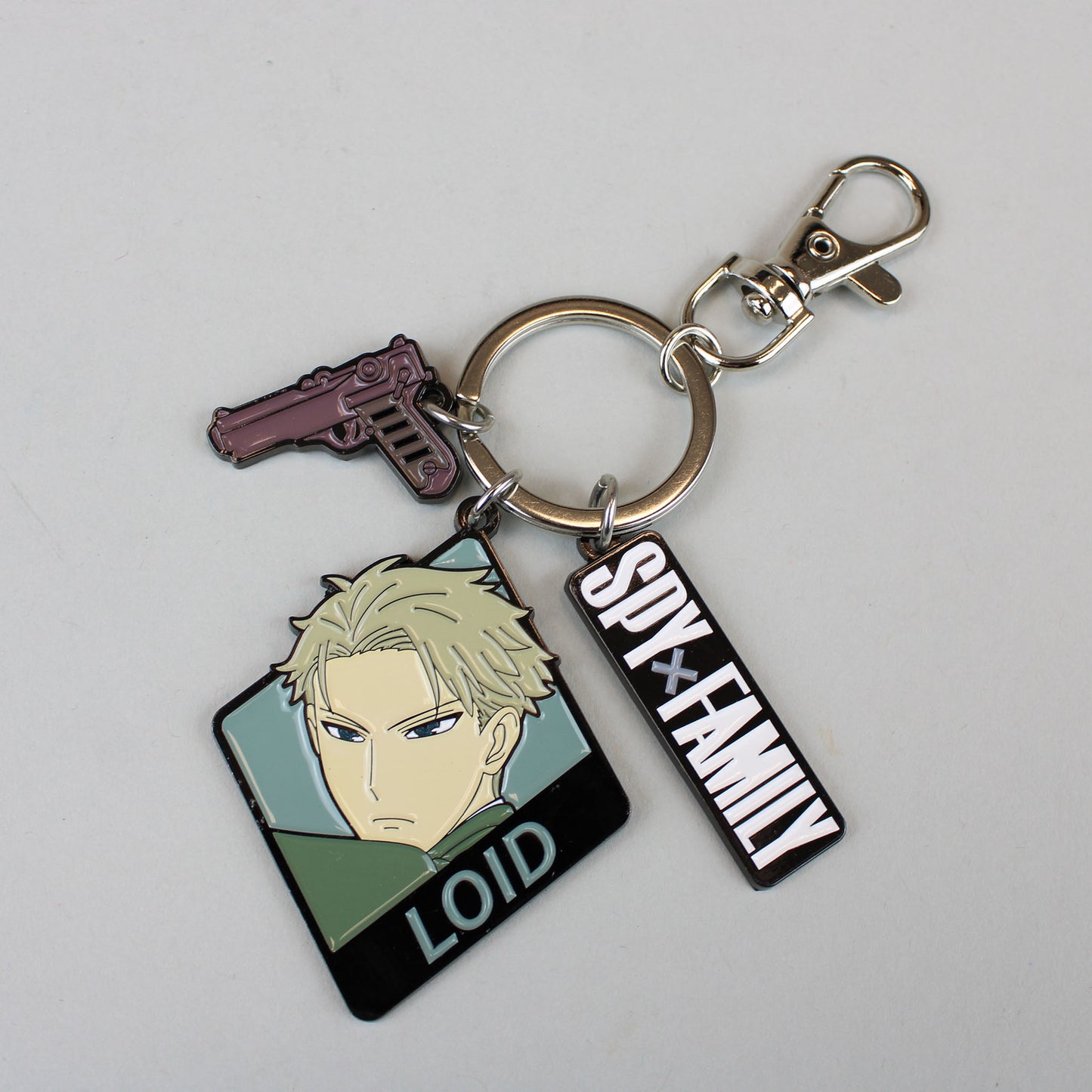 Load image into Gallery viewer, Loid Forger (Spy x Family) Enamel Keychain
