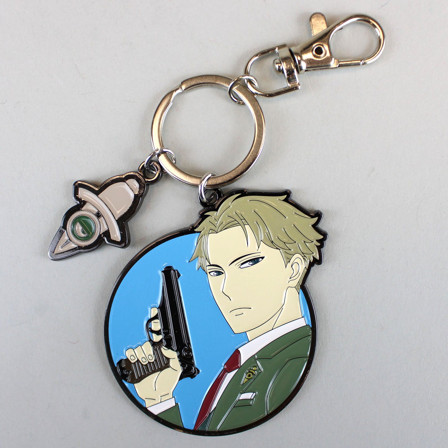 Loid Forger (Spy x Family) Large Metal Enamel Keychain