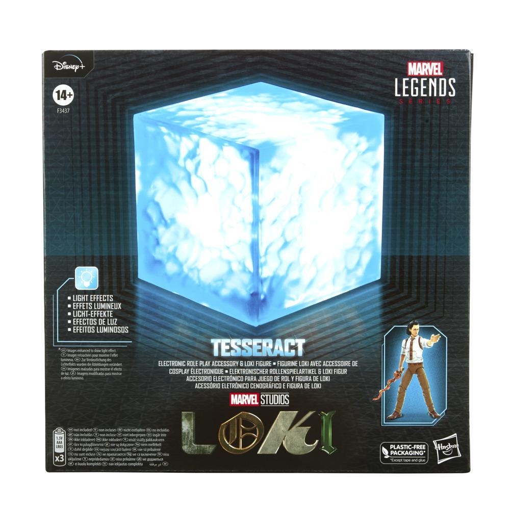 Loki & Tesseract (Marvel Legends) Figure & 1:1 Scale Prop Replica Set