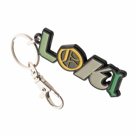 Load image into Gallery viewer, Loki Series Marvel Metal Enamel Keychain
