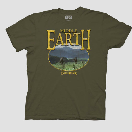 Frodo & Sam's Journey (Lord of the Rings) Green Unisex Shirt