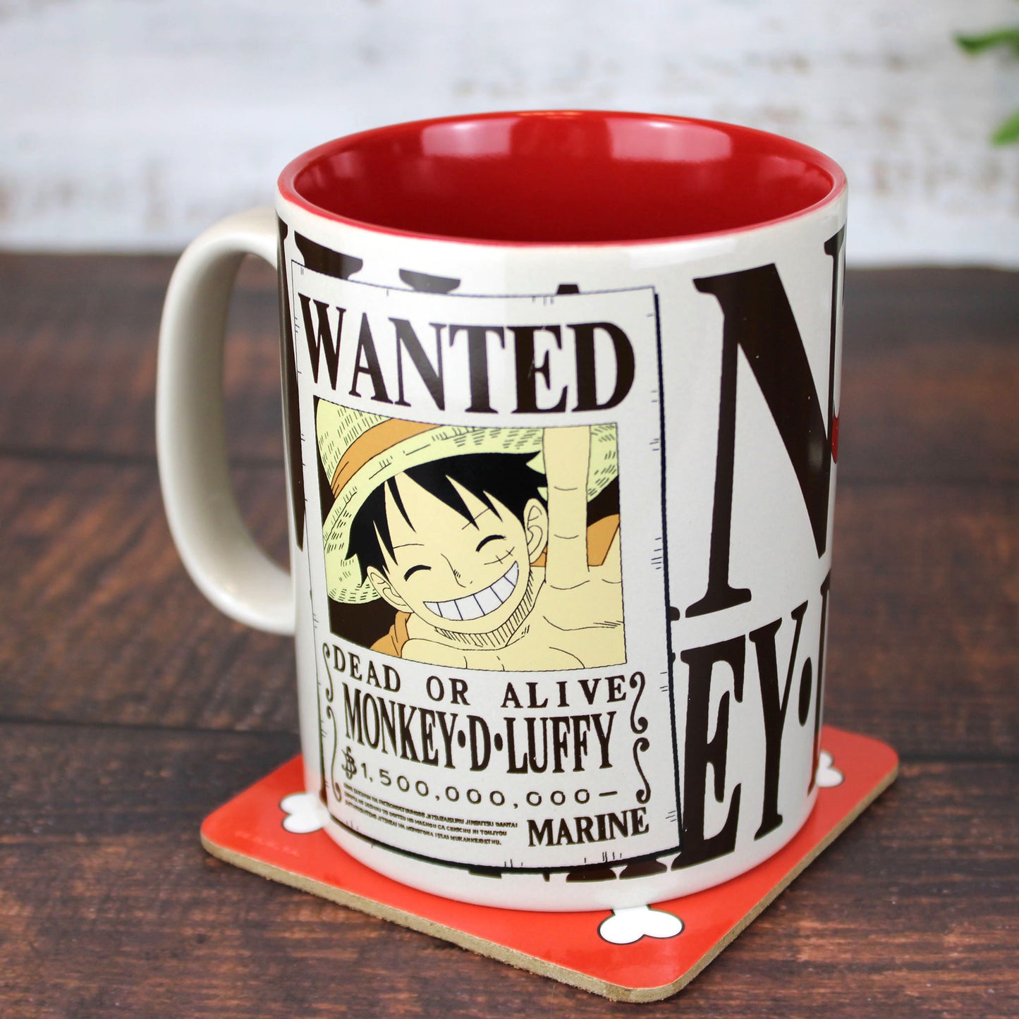 Luffy (One Piece) Mug & Coaster Gift Set