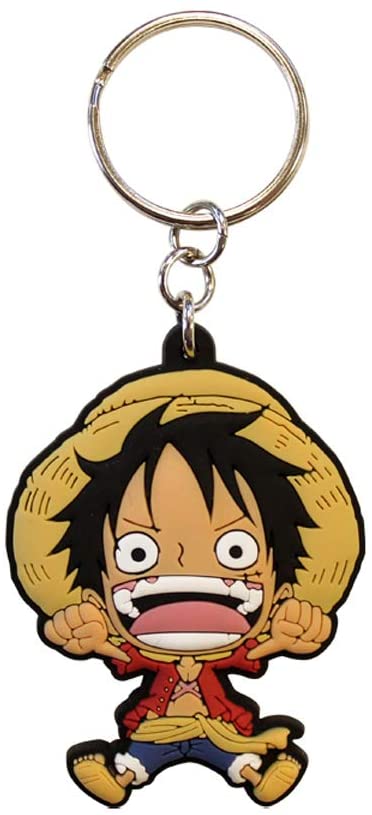 One Piece Luffy Mug, Journal, and Keychain Gift Set