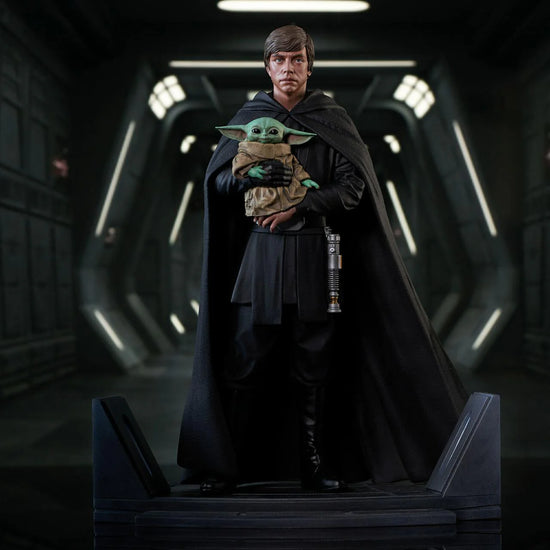 Luke Skywalker & Grogu (Star Wars: The Mandalorian) 1:7 Scale Premier Collection Statue