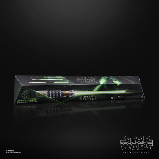 Load image into Gallery viewer, Luke Skywalker (Star Wars: The Black Series) Force FX Elite Lightsaber
