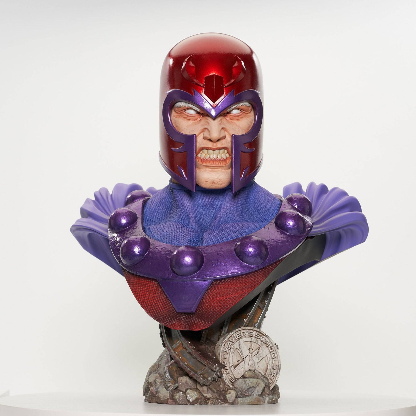 Load image into Gallery viewer, Magneto (Marvel) X-Men Legends in 3D 1:2 Scale Resin Bust
