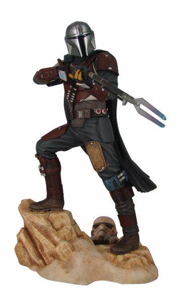 Load image into Gallery viewer, Star Wars The Mandalorian MK1 Premier Collection Statue by Diamond LTD

