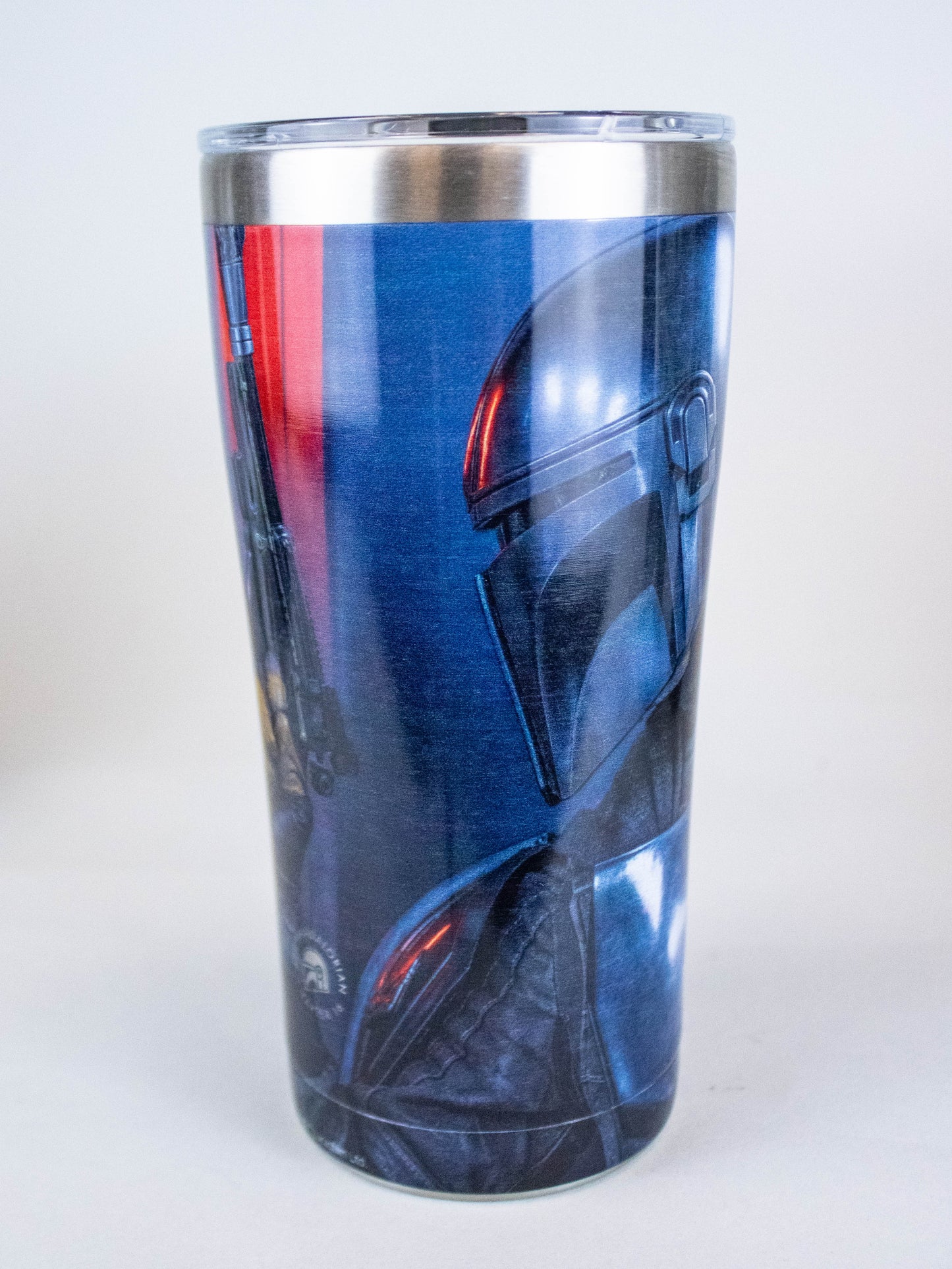 Load image into Gallery viewer, The Mandalorian Stainless Steel Travel Mug 20oz
