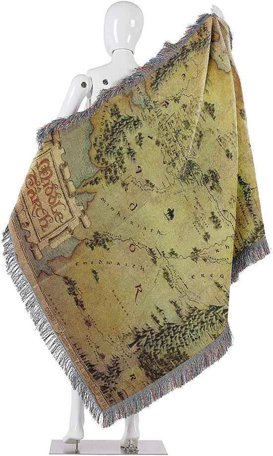 Lord of The Rings - The Hobbit Woven Tapestry Throw Blanket 48