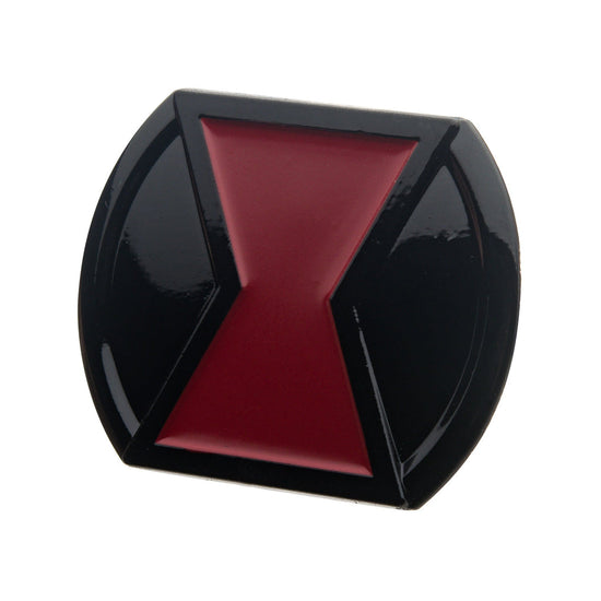 Load image into Gallery viewer, Black Widow Belt Buckle Emblem (Marvel) Metal Enamel Pin
