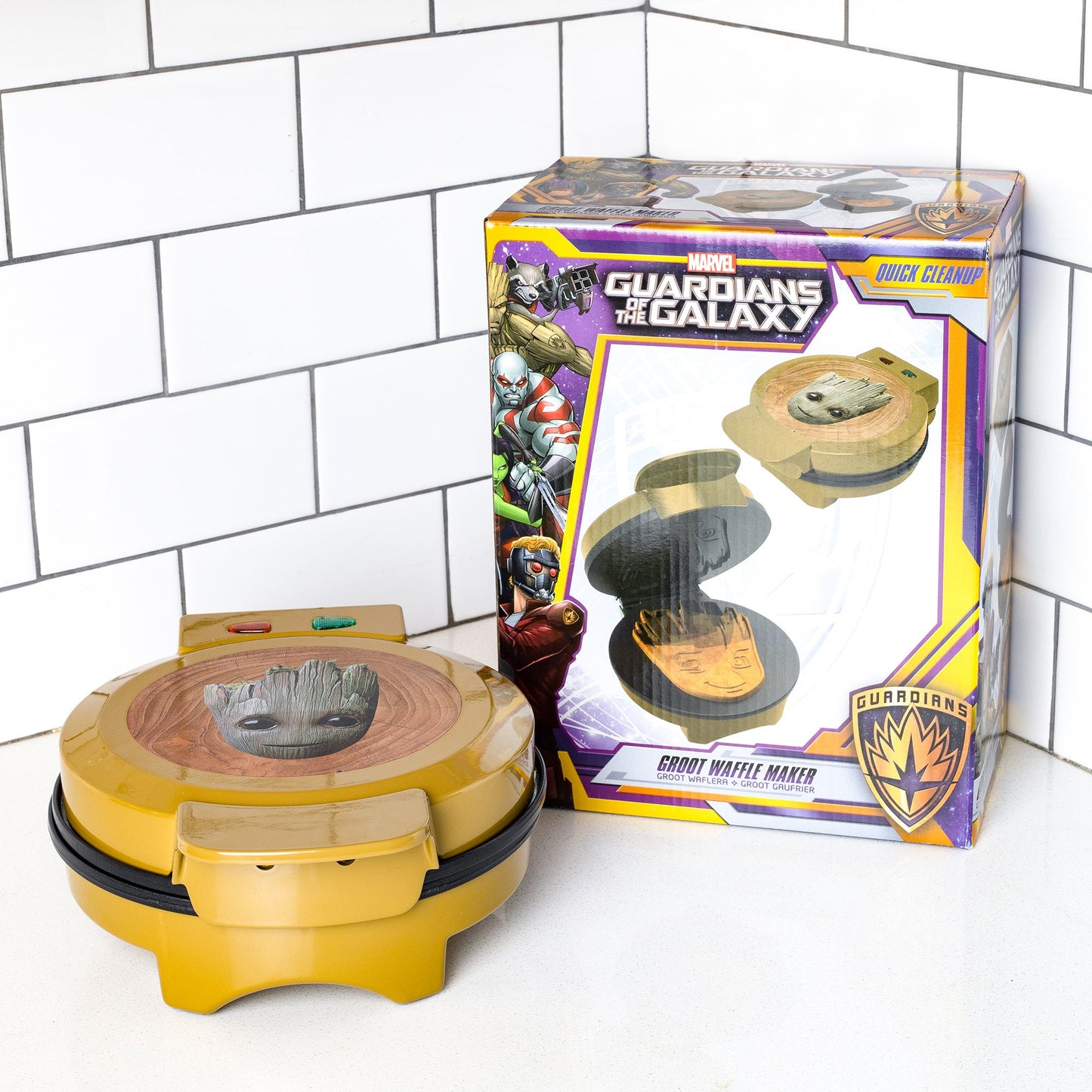 Load image into Gallery viewer, Baby Groot Face (Guardians of the Galaxy) Marvel Avengers Waffle Maker
