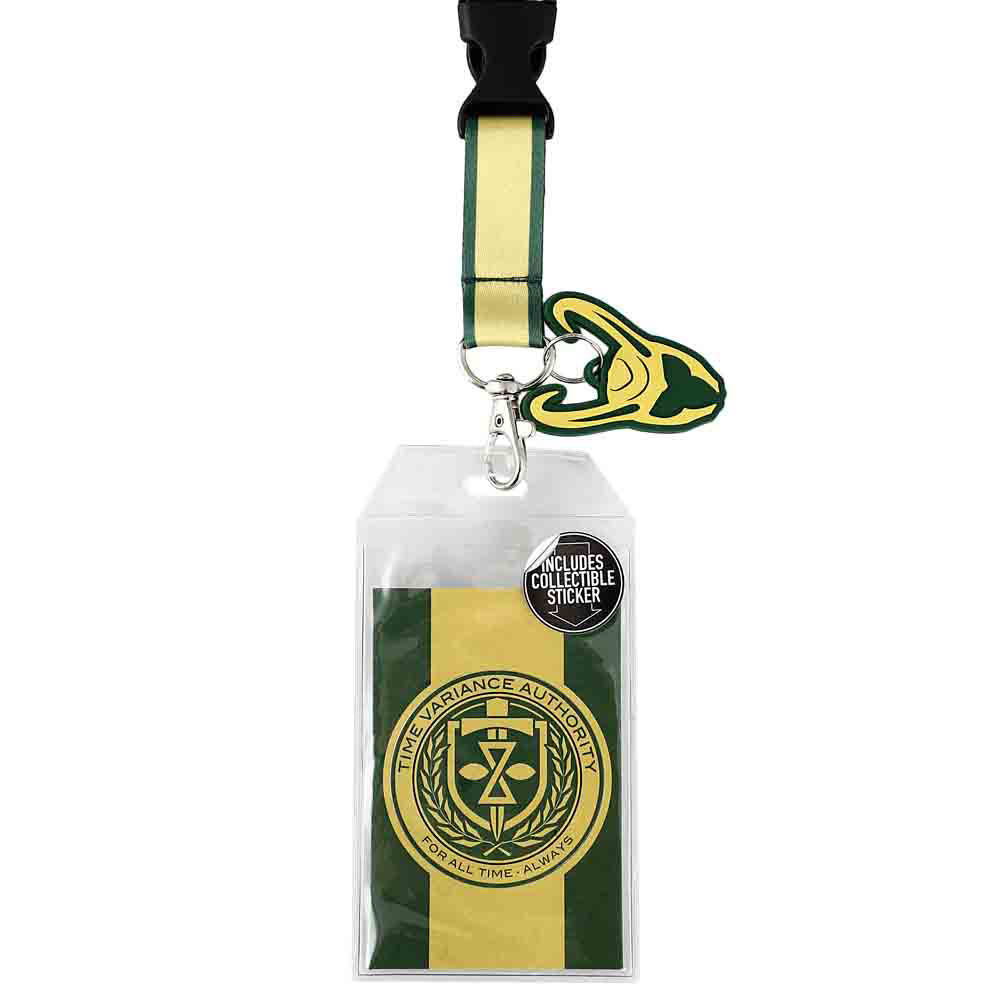 Loki Helmet Time Variance Authority (Marvel) Breakaway Lanyard