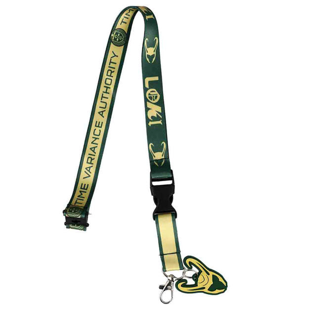 Loki Helmet Time Variance Authority (Marvel) Breakaway Lanyard