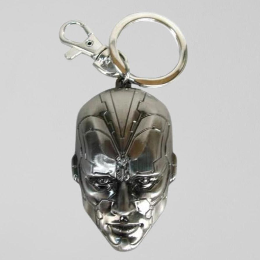 Marvel's The Vision Head Pewter Key Chain
