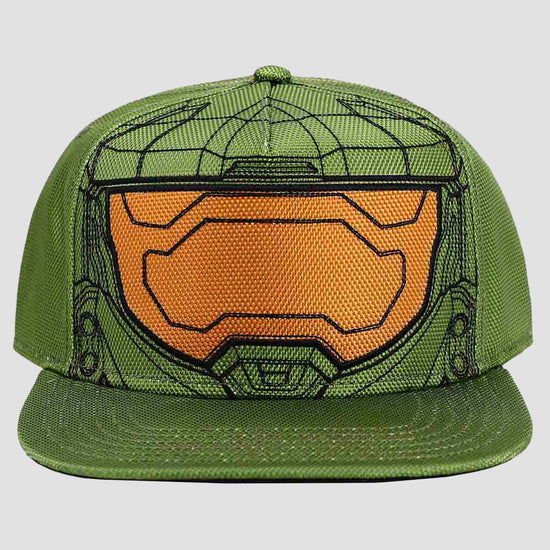 Load image into Gallery viewer, Master Chief (Halo Infinite) Flat Bill Snapback Hat
