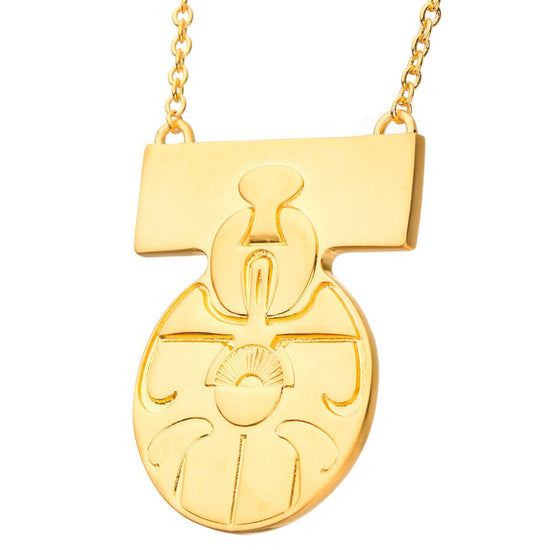 Load image into Gallery viewer, *Clearance!* Medal of Yavin Leia Pendant by Star Wars x RockLove
