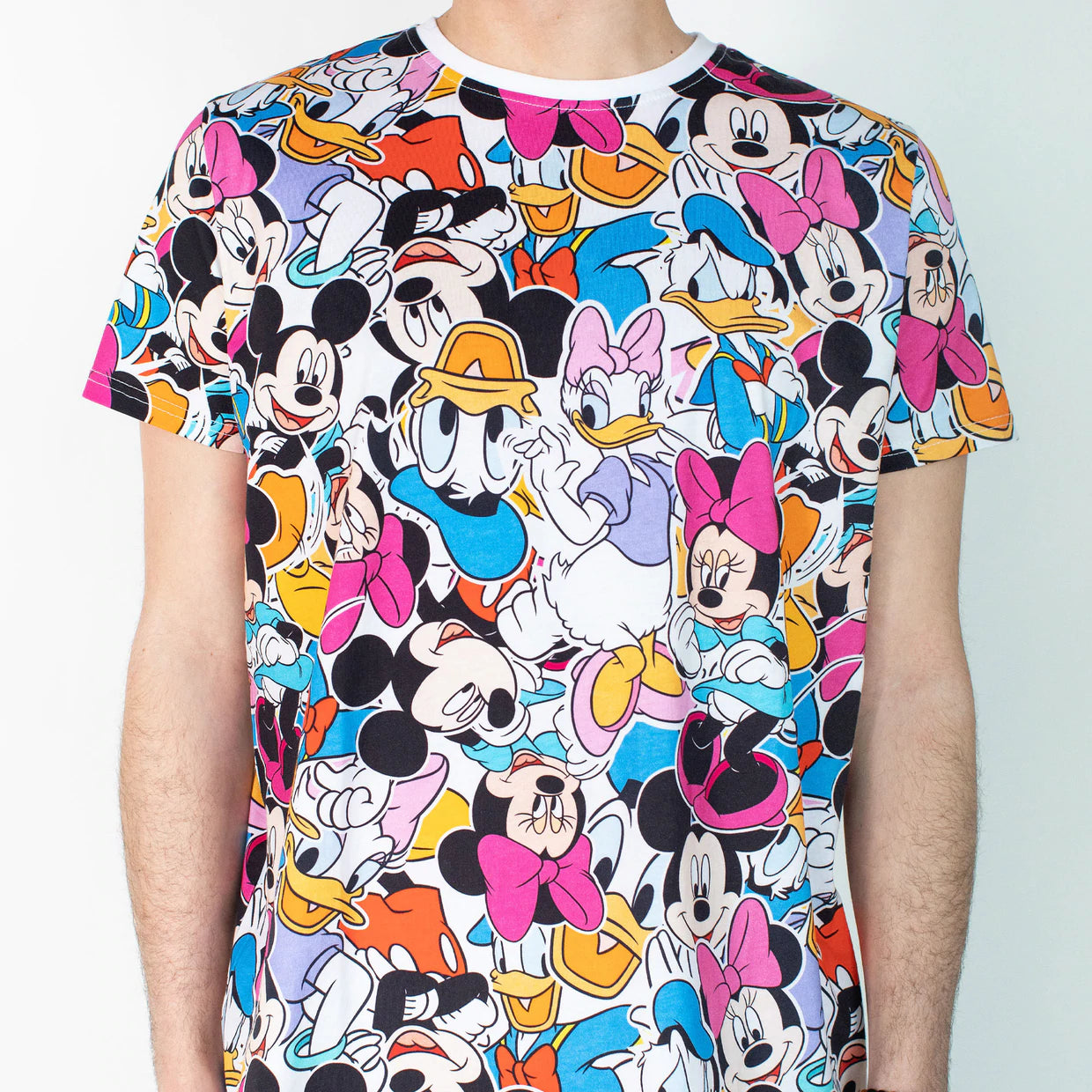 Mickey Mouse AOP Unisex T-Shirt by Cakeworthy