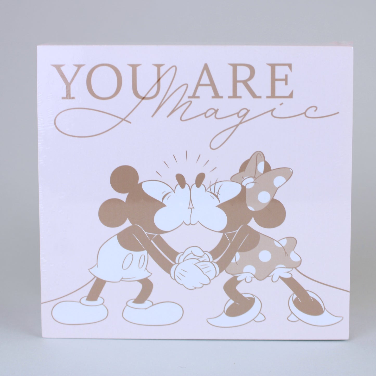 Load image into Gallery viewer, Mickey &amp;amp; Minnie Mouse (Disney) &amp;quot;You are Magic&amp;quot; Block Sign
