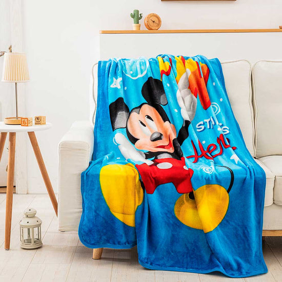 Mickey Mouse "Fun Starts Here!" (Disney) Silk Touch Throw Blanket
