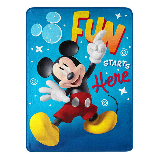 Load image into Gallery viewer, Mickey Mouse Silk Touch Throw Blanket
